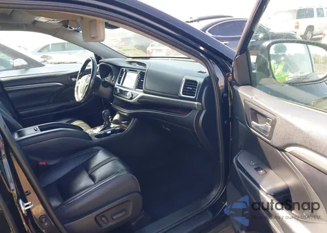 2019 Toyota Highlander Se from USA, damaged, VIN 5TDKZRFH7KS331139